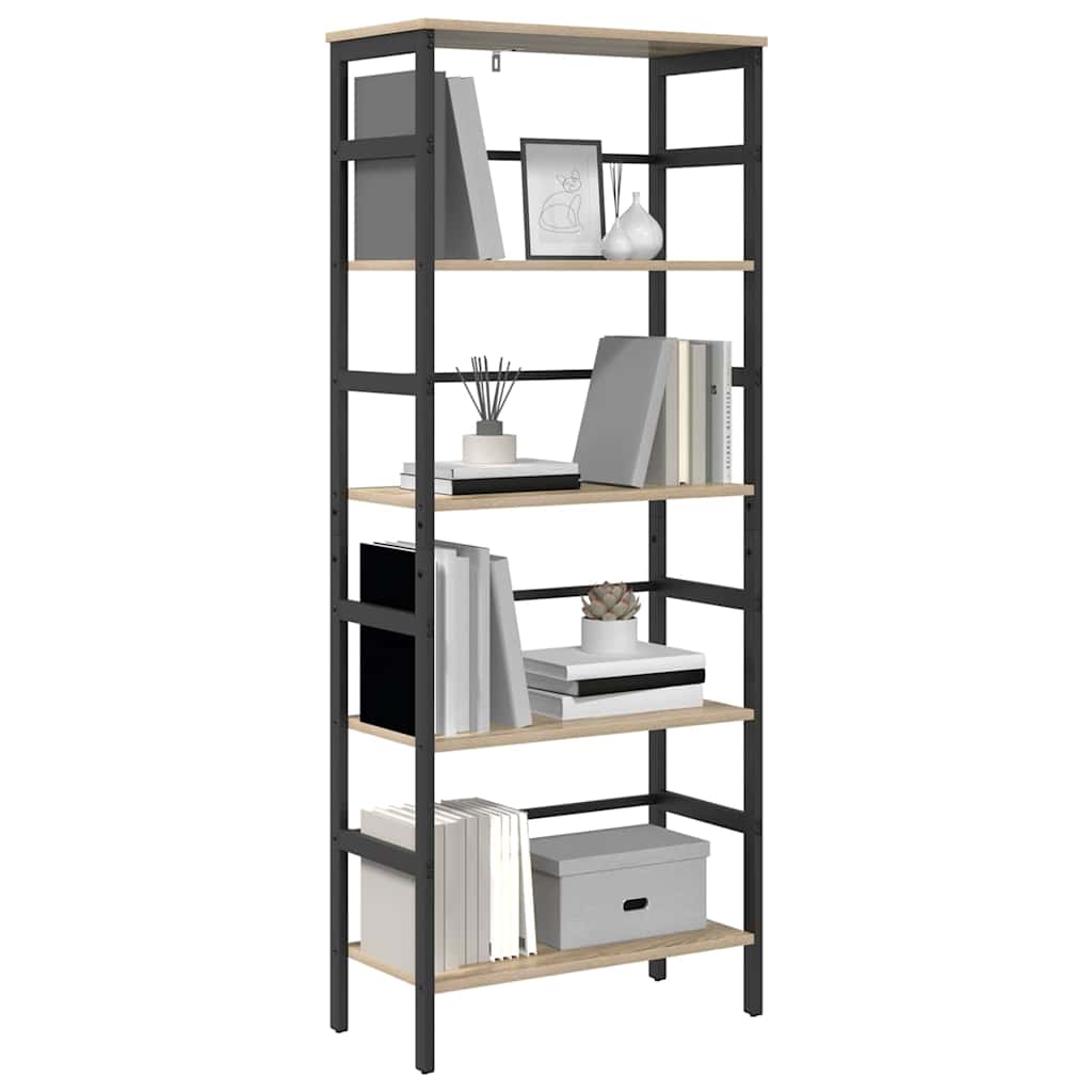Polica Sonoma hrast 60 x 29,5 x 149 cm Konstruirano drvo