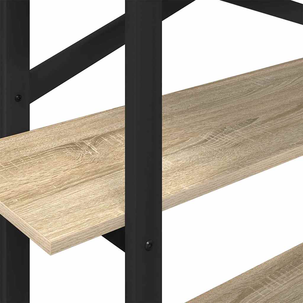 Polica Sonoma hrast 100 x 33,5 x 102 cm Konstruirano drvo