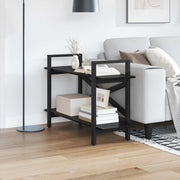 Polica Crni hrast 100 x 33,5 x 64 cm Konstruirano drvo