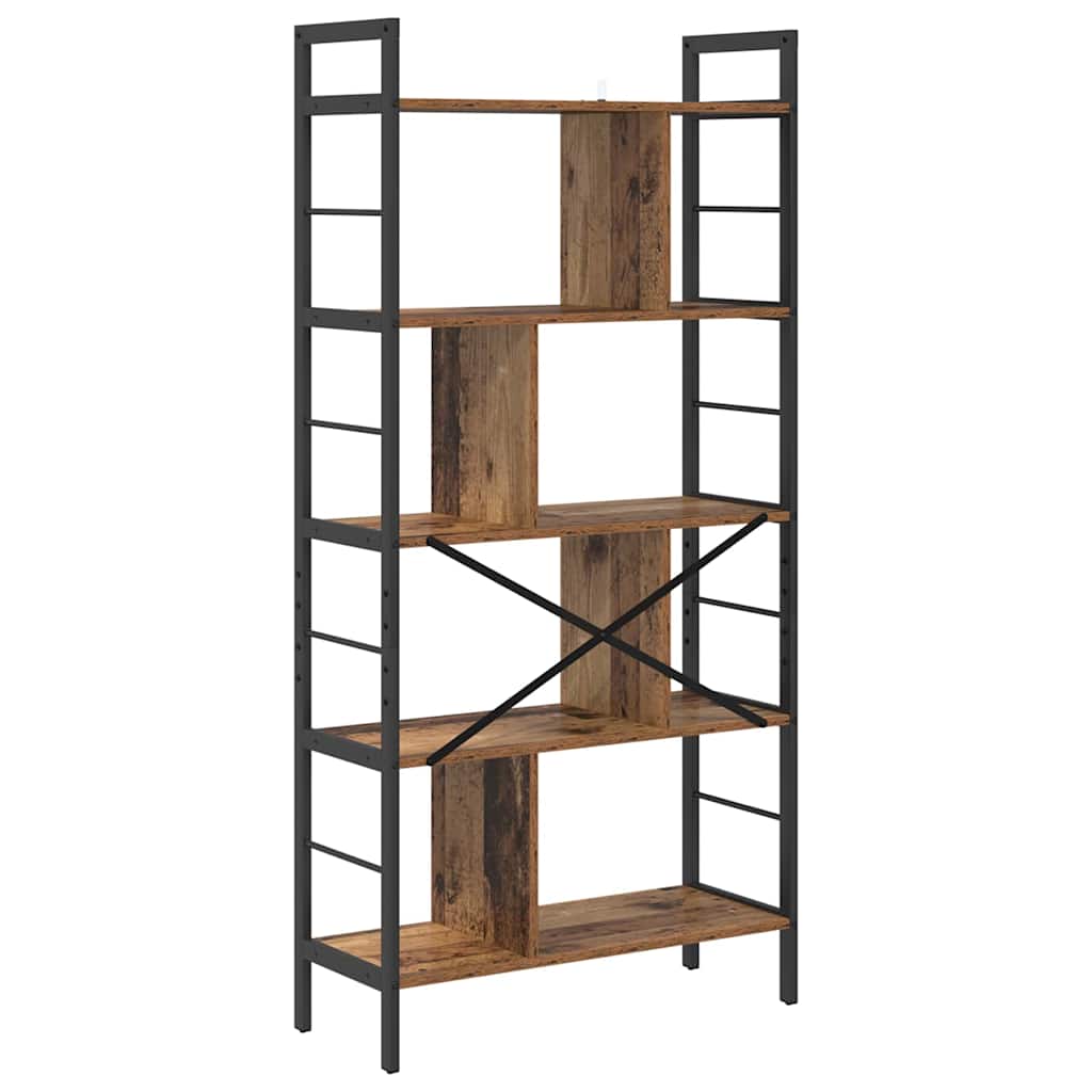 Polica Staro drvo 75 x 30 x 156 cm Konstruirano drvo