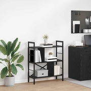 Polica Crni hrast 75 x 30 x 91 cm Konstruirano drvo