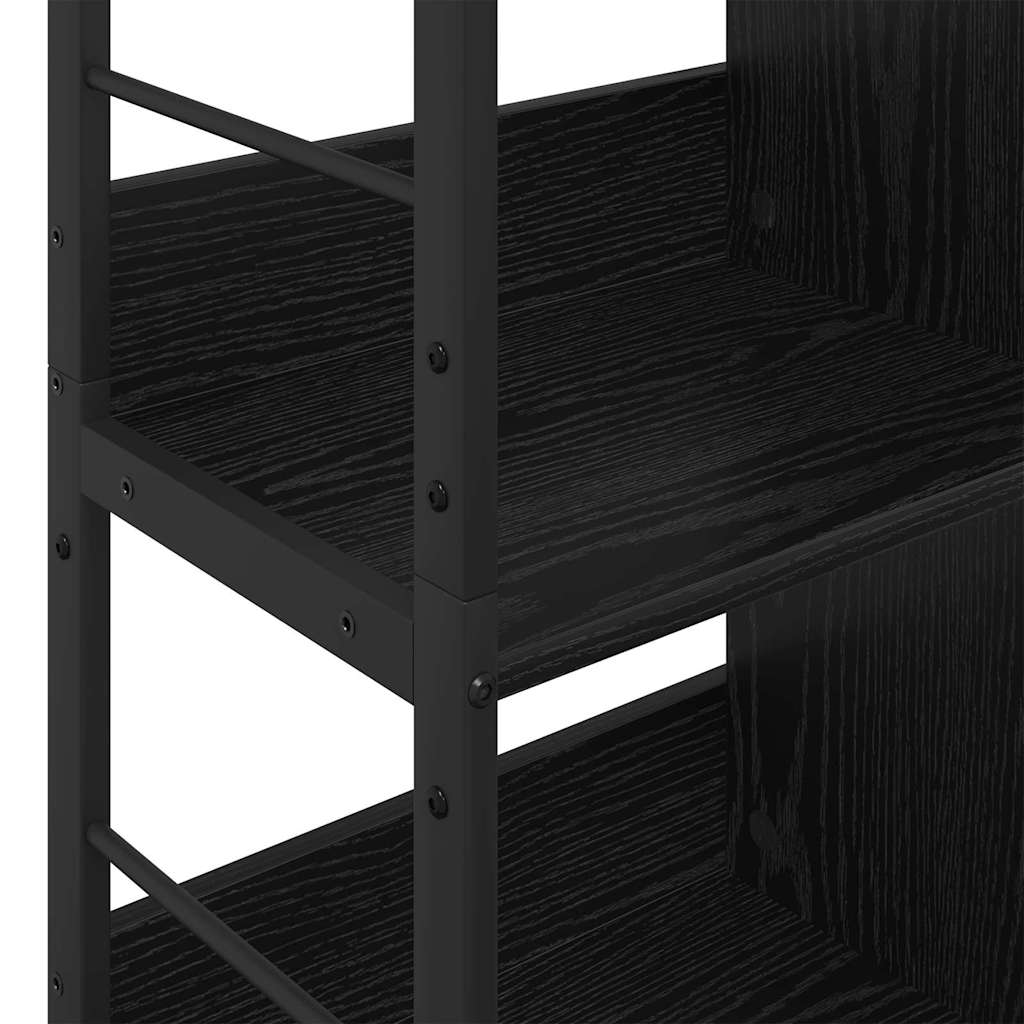 Polica Crni hrast 82 x 32 x 144,5 cm Konstruirano drvo