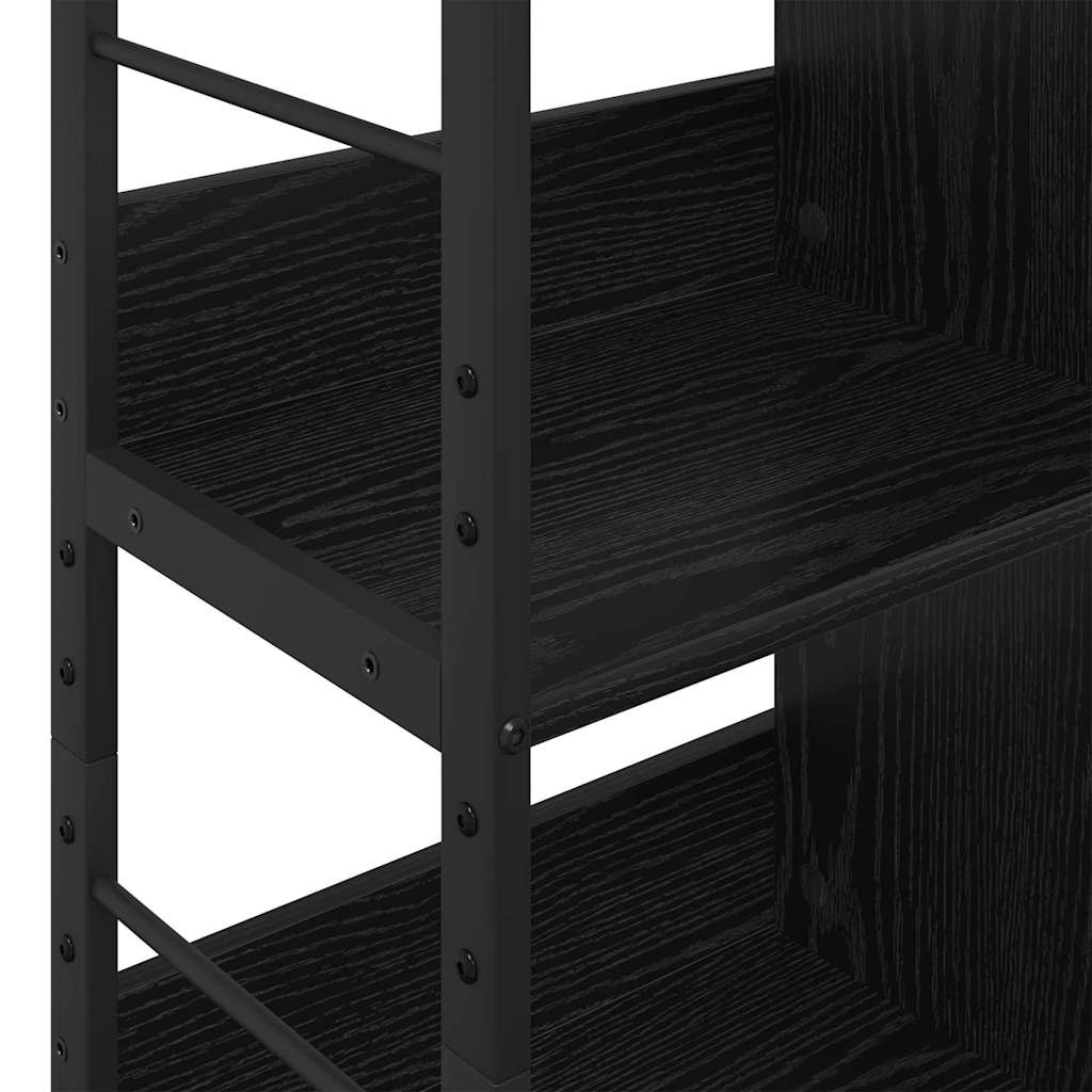 Polica Crni hrast 82 x 32 x 112 cm Konstruirano drvo