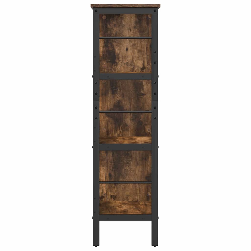 Polica Dimljeni hrast 82 x 32 x 112 cm Konstruirano drvo
