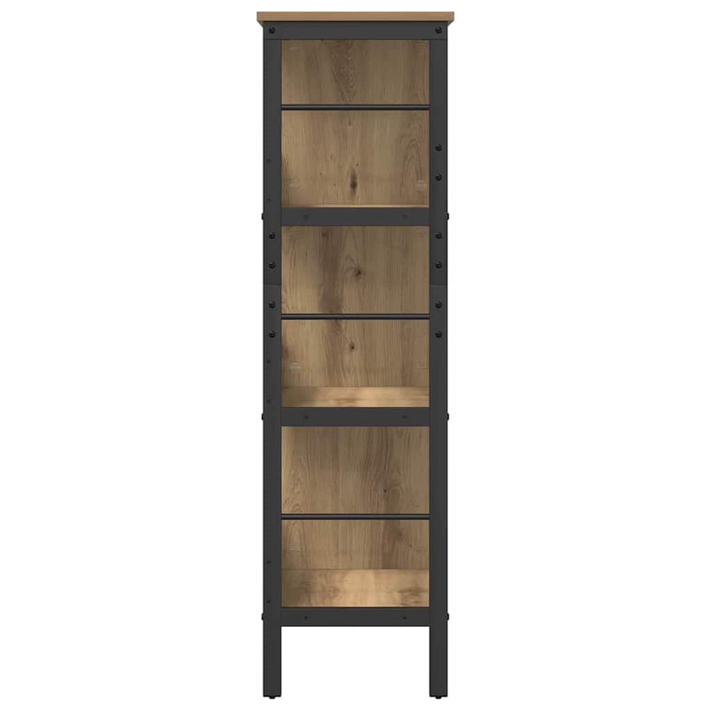Polica Umjetnički hrast 82 x 32 x 112 cm Konstruirano drvo