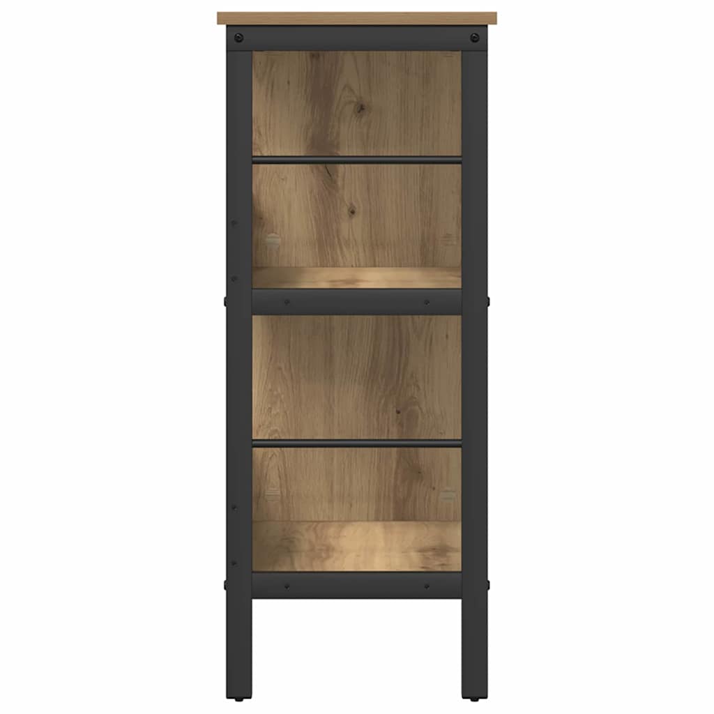 Polica Umjetnički hrast 82 x 32 x 79 cm Konstruirano drvo
