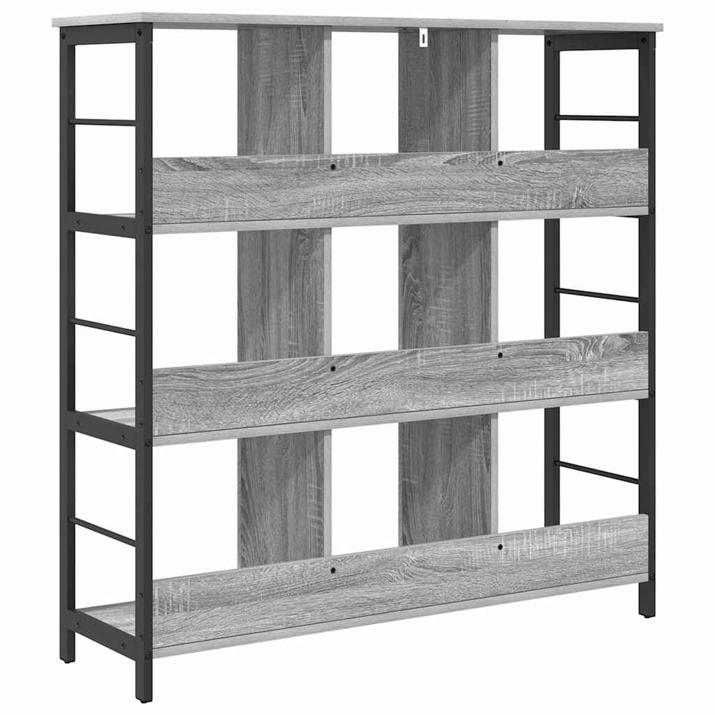 Polica Siva Sonoma 102 x 32 x 104,5 cm Konstruirano drvo