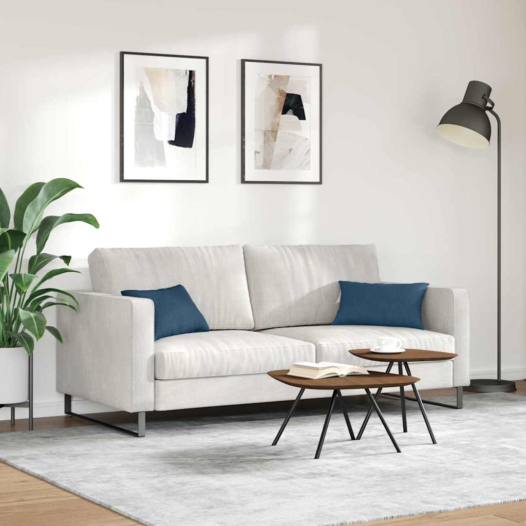 Jastučići za sofu 2 pcs Plava 50 x 30 cm tkanina
