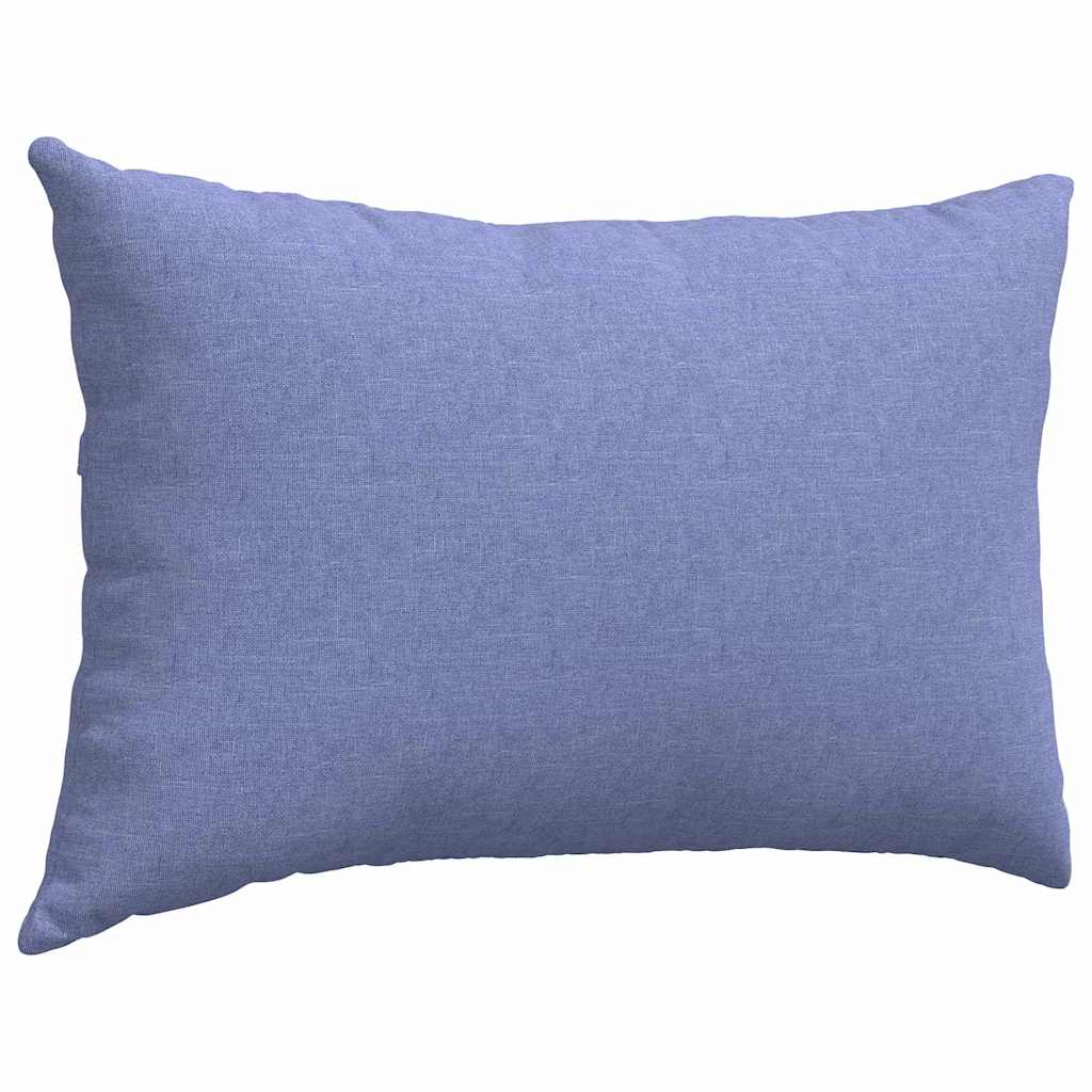 Jastučići za sofu 2 pcs Traper plava 60 x 40 cm tkanina
