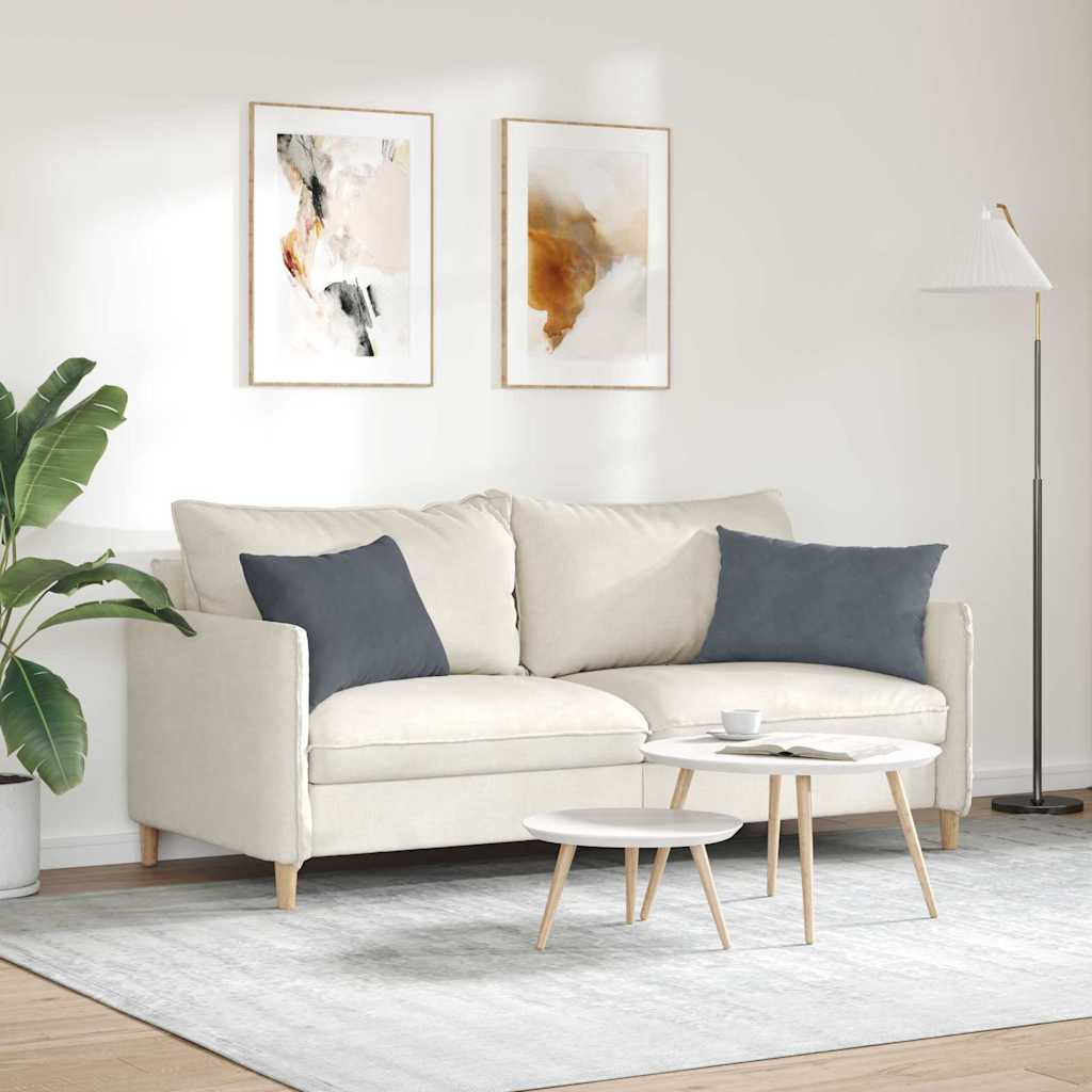 Jastučići za sofu 2 pcs Tamno siva 60 x 40 cm Kordura tekstil