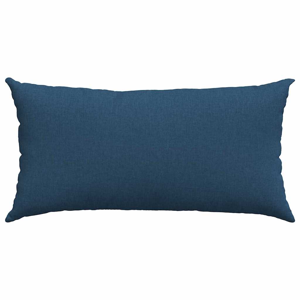 Jastučići za sofu 2 pcs Plava 80 x 40 cm tkanina