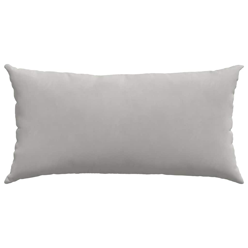 Jastučići za sofu 2 pcs Svijetlo siva 80 x 40 cm tkanina