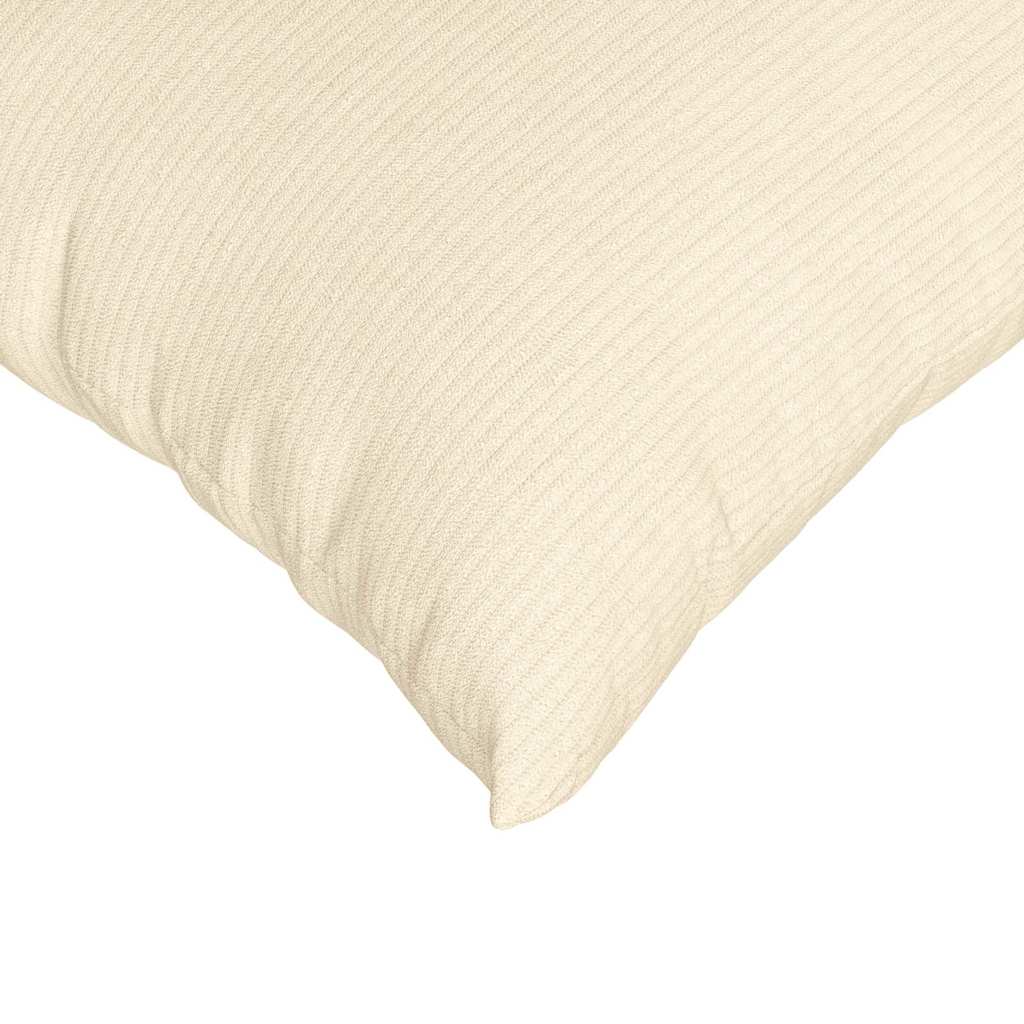 Jastučići za sofu 2 pcs Krema 80 x 40 cm Kordura tekstil