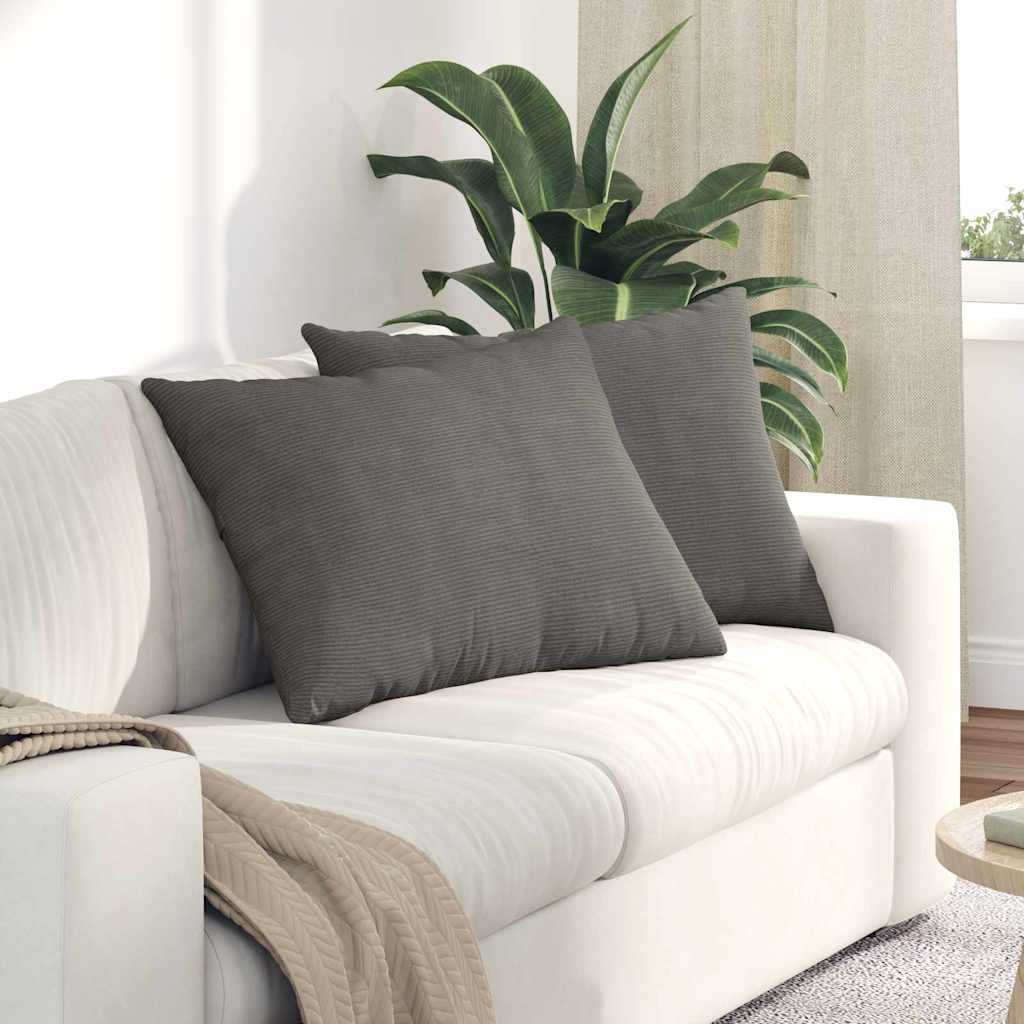 Jastučići za sofu 2 pcs Svijetlo siva 70 x 50 cm