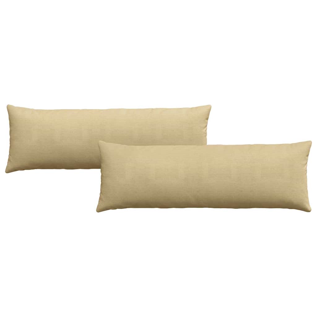 Jastučići za sofu 2 pcs Siva zelena 120 x 40 cm Kordura tekstil
