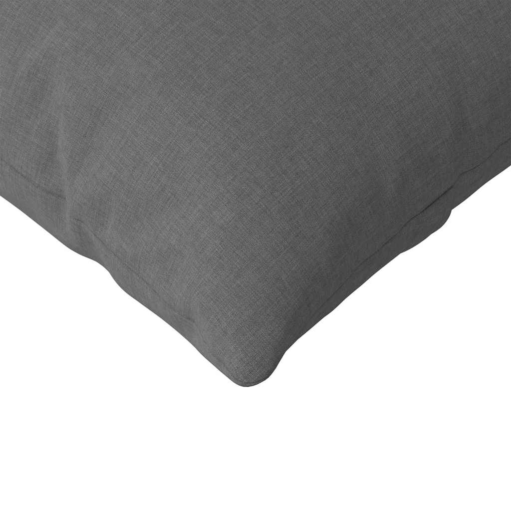 Jastučići za sofu 2 pcs Tamno siva 145 x 40 cm tkanina
