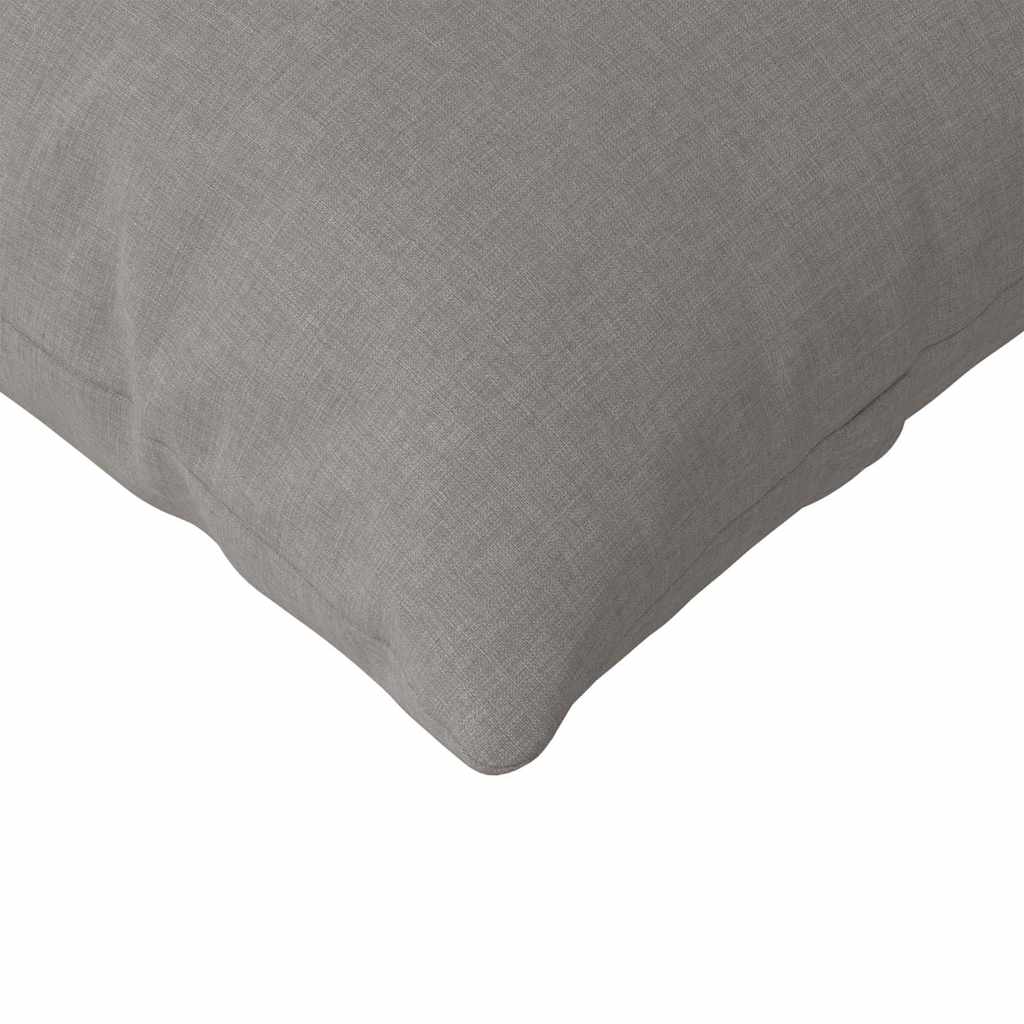 Jastučići za sofu 2 pcs Sivo-smeđa 145 x 40 cm tkanina