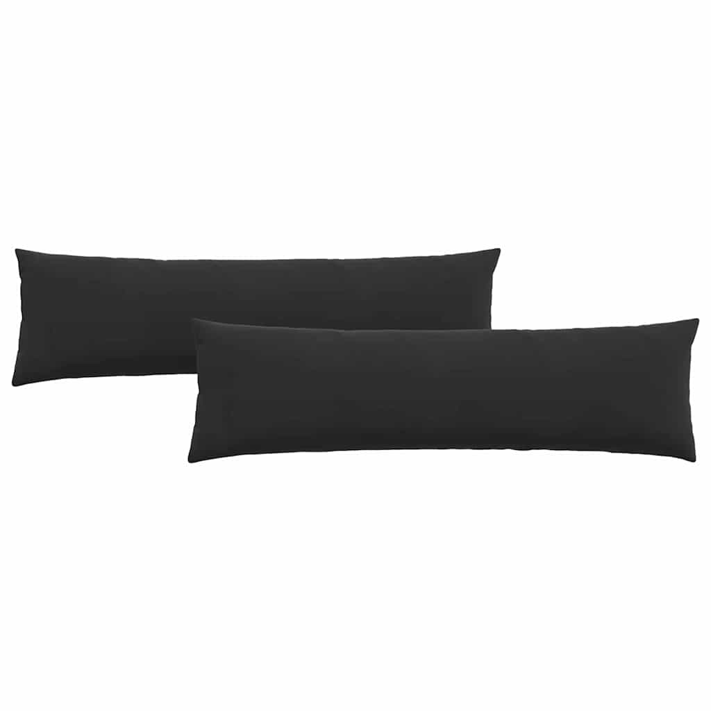 Jastučići za sofu 2 pcs Crna 145 x 40 cm Kordura tekstil