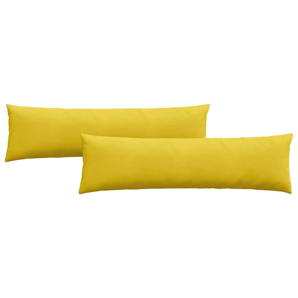 Jastučići za sofu 2 pcs Žuta 145 x 40 cm Kordura tekstil