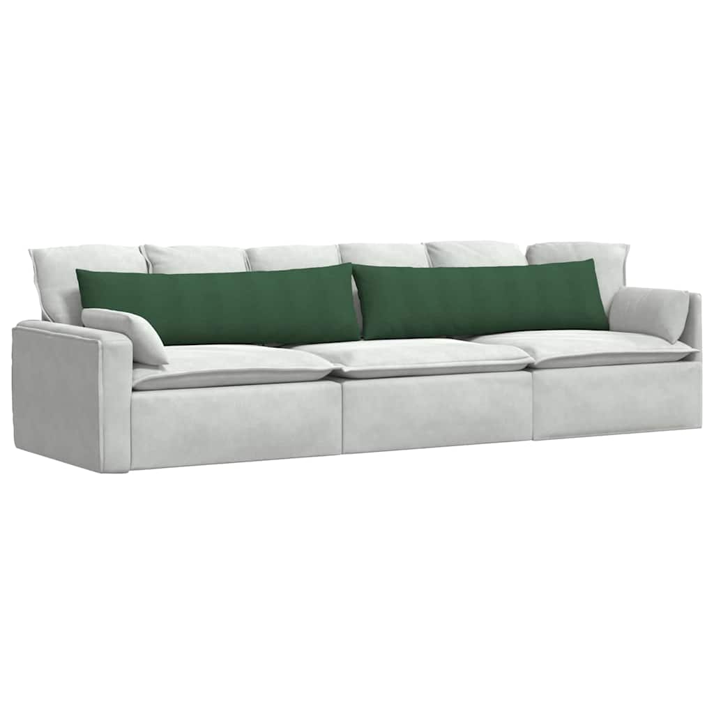 Jastučići za sofu 2 pcs Tamnozelena 145 x 40 cm Kordura tekstil