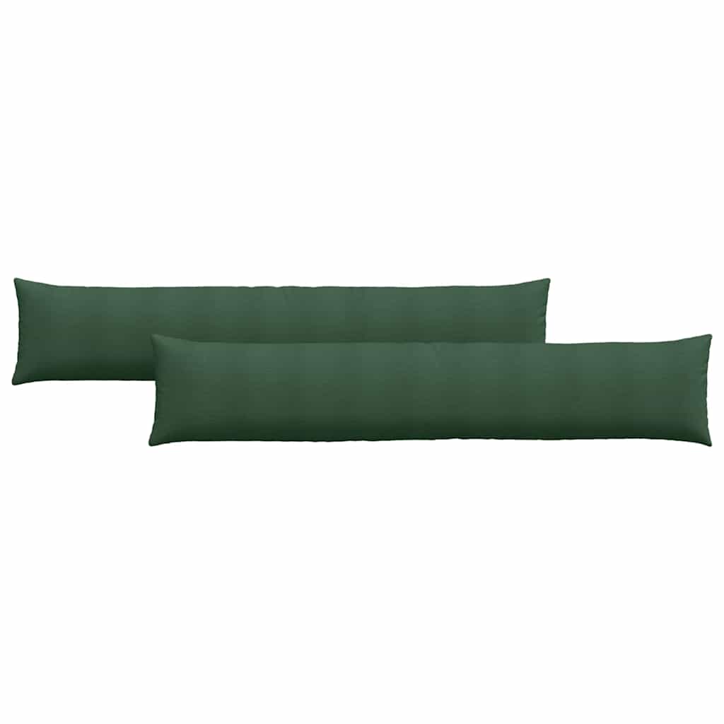 Jastučići za sofu 2 pcs Tamnozelena 200 x 40 cm Kordura tekstil