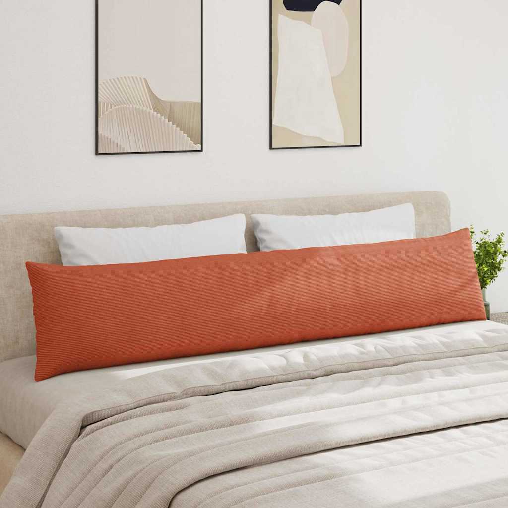 Jastučići za sofu 2 pcs Crvena narančasta 200 x 40 cm