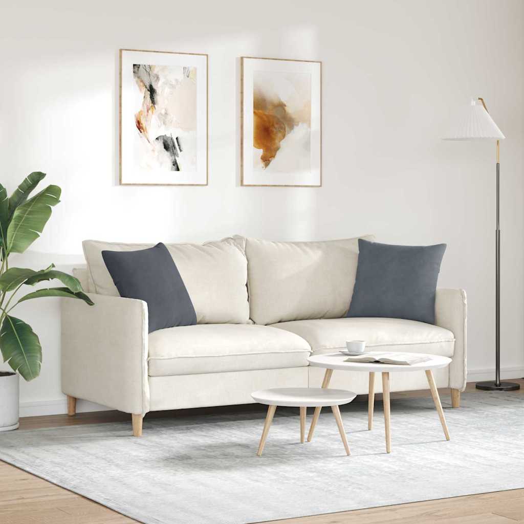 Jastučići za sofu 2 pcs Tamno siva 45 x 45 cm Kordura tekstil
