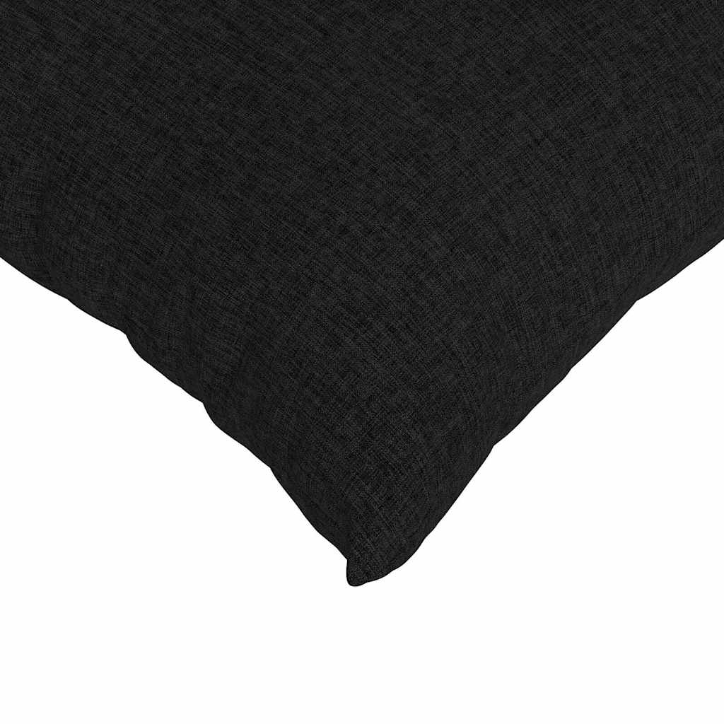 Jastučići za sofu 2 pcs Crna 50 x 50 cm tkanina