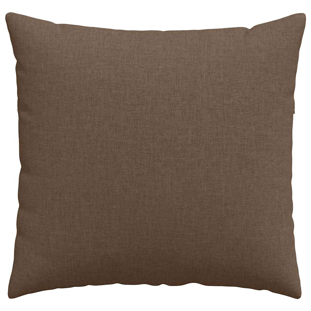 Jastučići za sofu 2 pcs Smeđa 50 x 50 cm tkanina