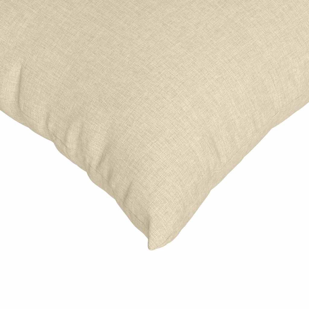 Jastučići za sofu 2 pcs Krema 50 x 50 cm tkanina