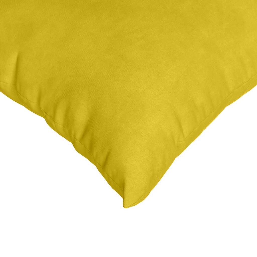 Jastučići za sofu 2 pcs Žuta 50 x 50 cm Kordura tekstil