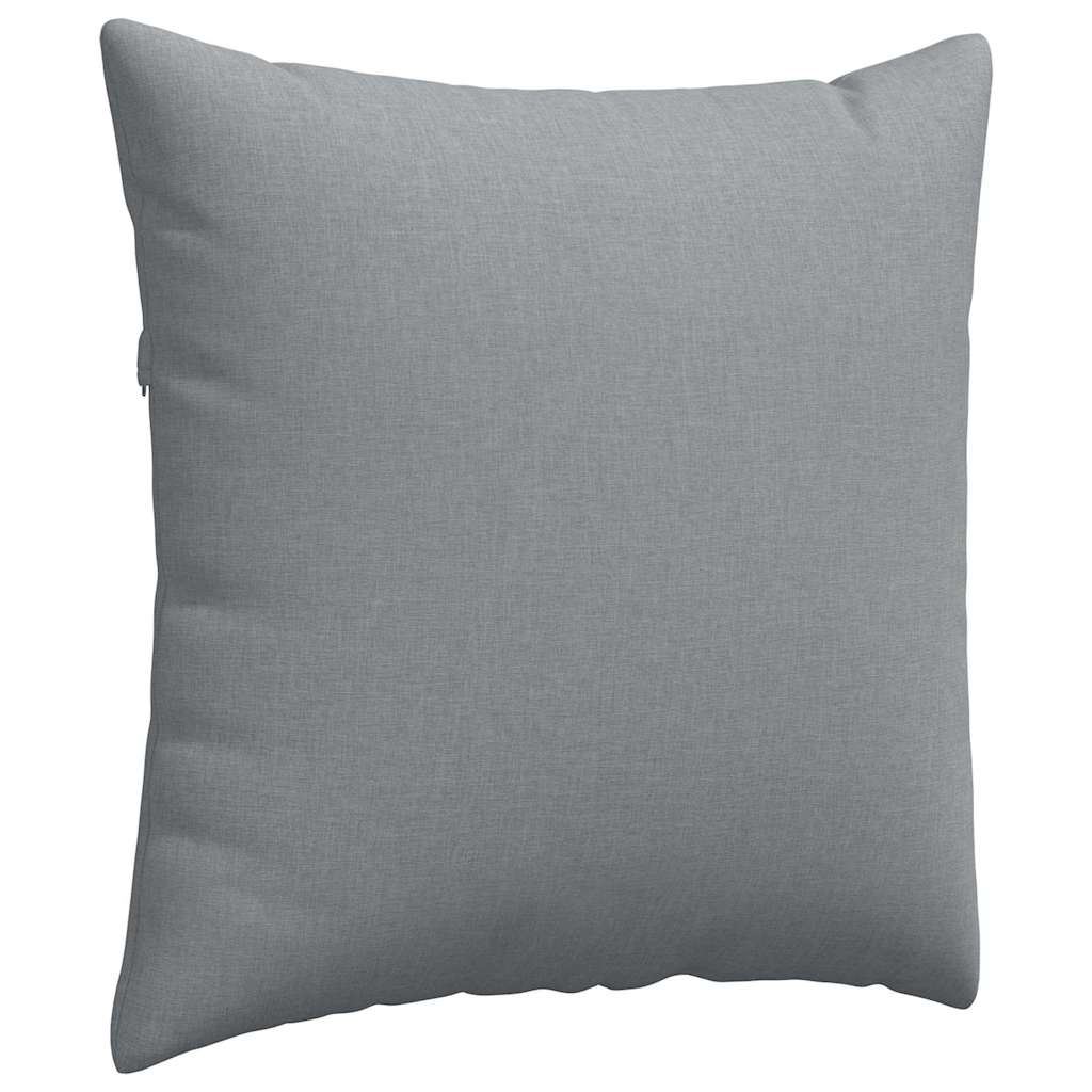 Jastučići za sofu 2 pcs Svijetlo siva 60 x 60 cm tkanina