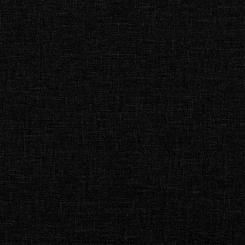 Jastučići za sofu 2 pcs Crna 60 x 60 cm tkanina