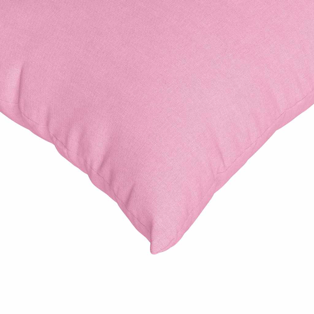 Jastučići za sofu 2 pcs Ružičasta 60 x 60 cm tkanina