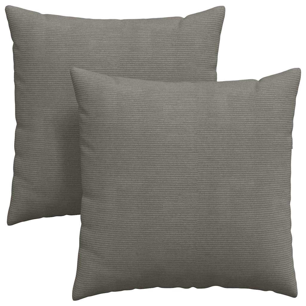 Jastučići za sofu 2 pcs Svijetlo siva 60 x 60 cm