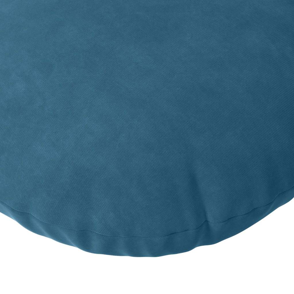 Jastučići za sjedenje 2 pcs Plava Ø60 x 21 cm Baršun