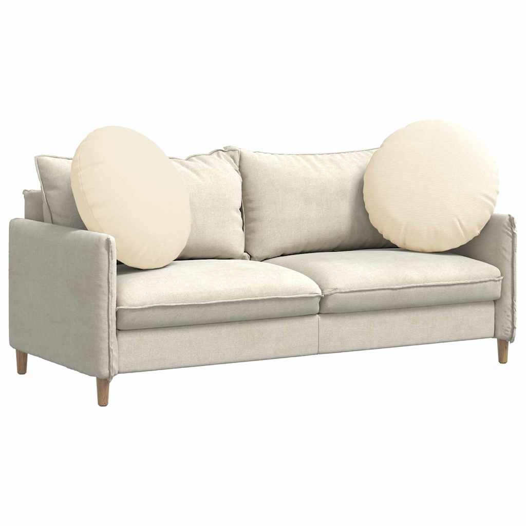 Jastučići za sjedenje 2 pcs Krema Ø60 x 21 cm Kordura tekstil
