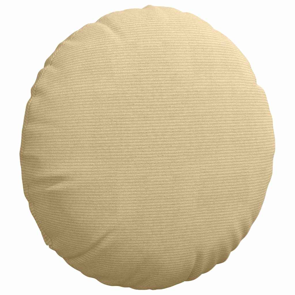 Jastučići za sjedenje 2 pcs Siva zelena Ø60 x 21 cm