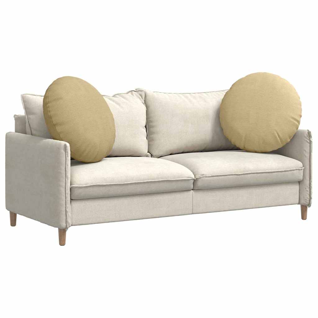 Jastučići za sjedenje 2 pcs Siva zelena Ø60 x 21 cm