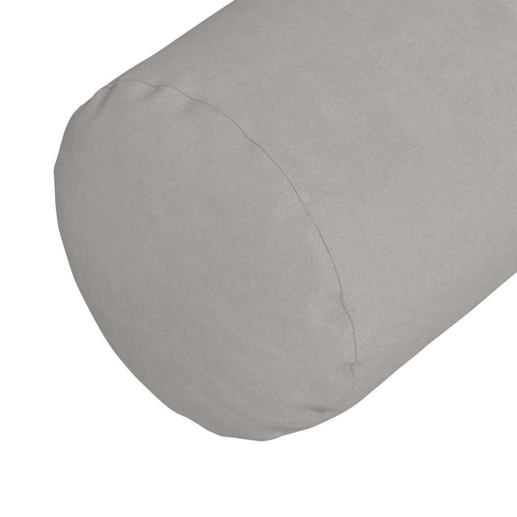 Valjkasti jastučići 2 pcs Svijetlo siva Ø 25 x 70 cm