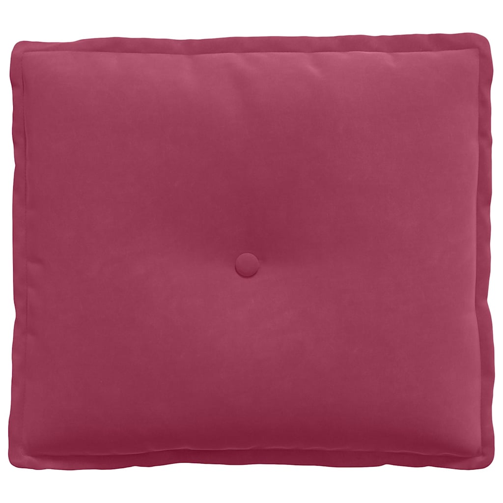 Jastuk za leđa Vinska crvena 50 x 45 cm Kordura tekstil