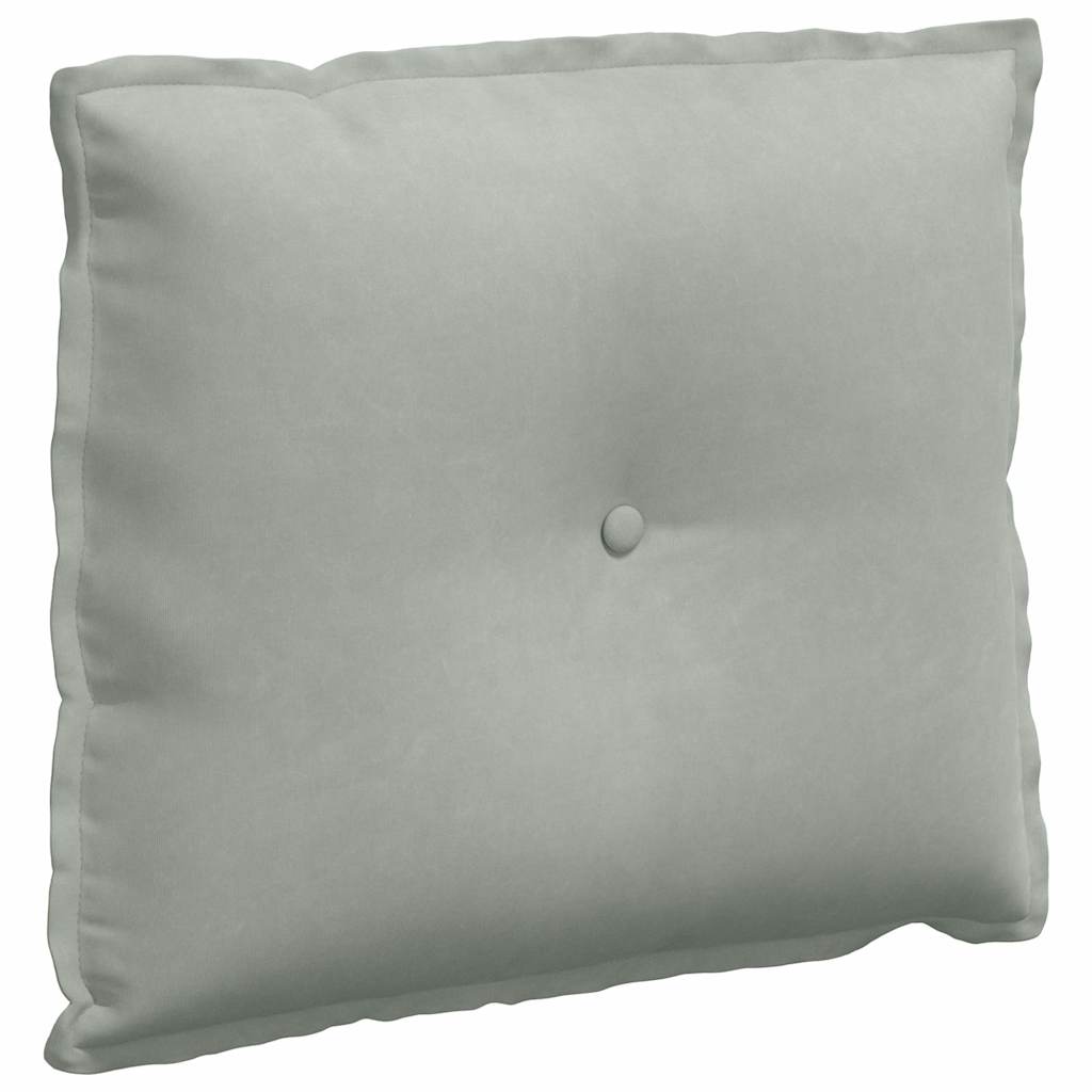 Jastuk za leđa Svijetlo siva 60 x 50 cm Kordura tekstil