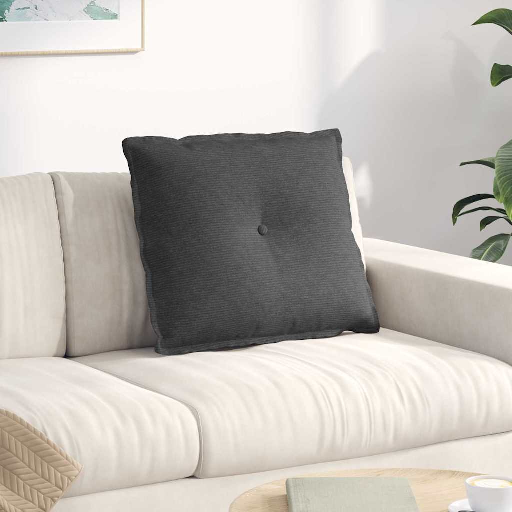 Jastuk za leđa Tamno siva 60 x 50 cm Kordura tekstil