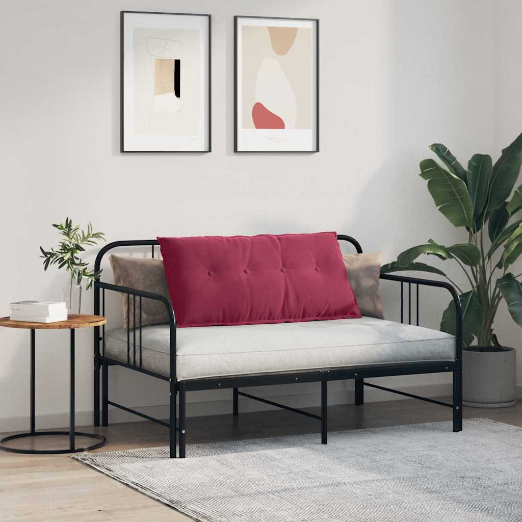 Jastuk za leđa Vinska crvena 100 x 50 cm Kordura tekstil