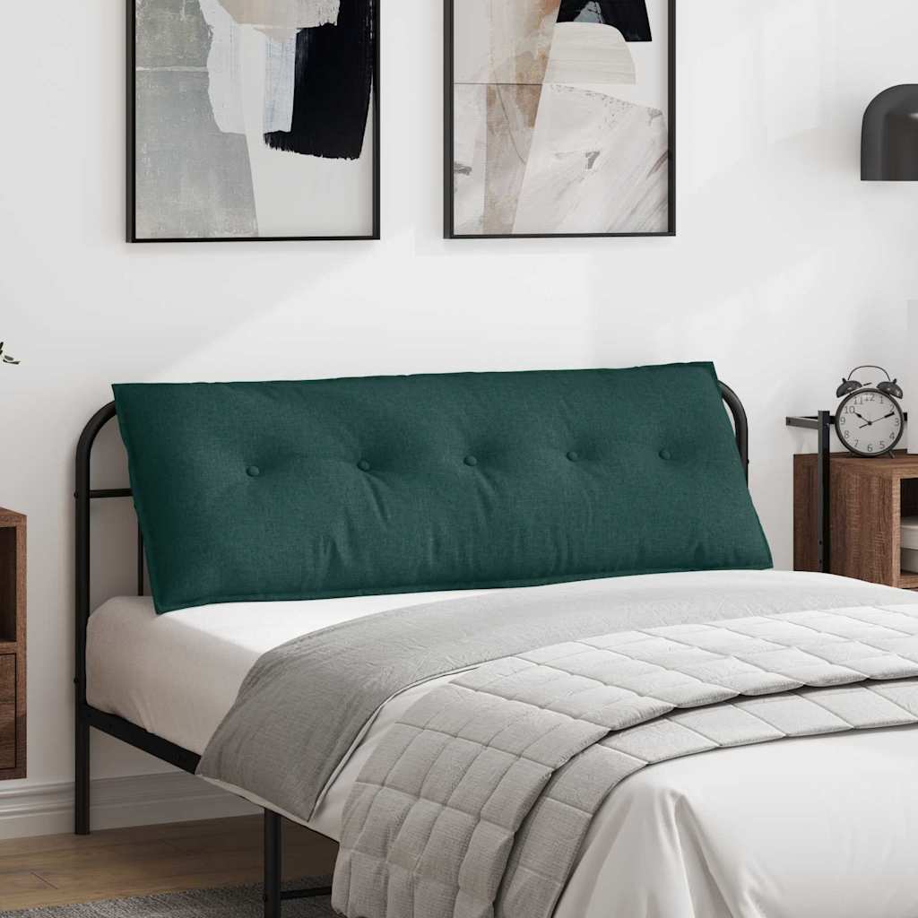 Jastuk za leđa Tamnozelena 140 x 19 x 50 cm tkanina