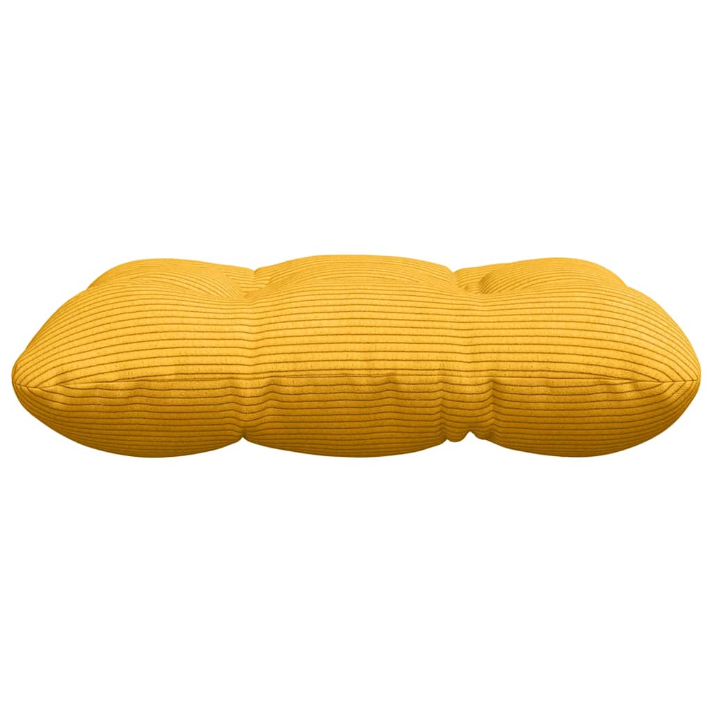 Jastučići za sjedenje 4 pcs Svijetlo žuta 40 x 40 cm