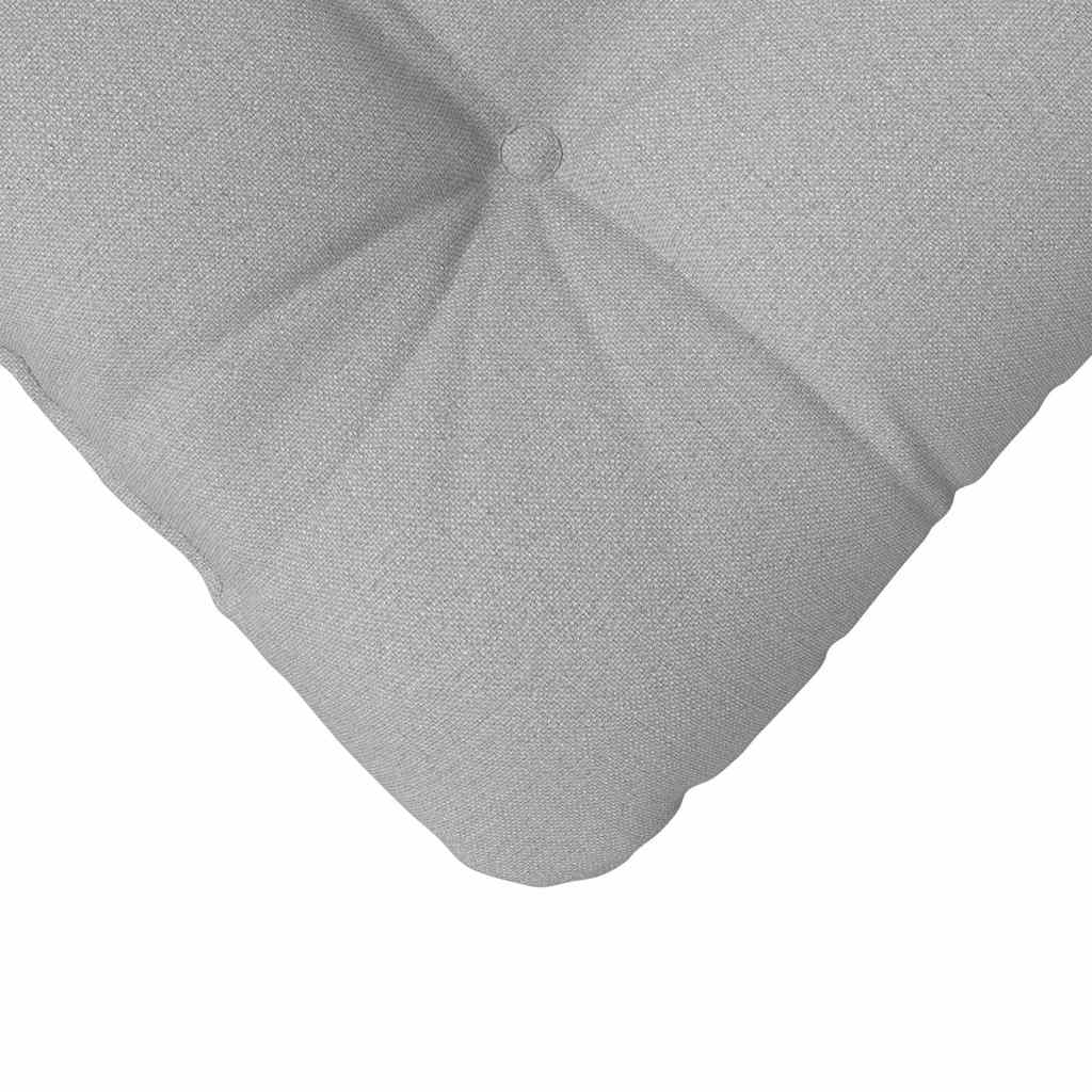 Jastučići za sjedenje 4 pcs Oblačnosiva 45 x 45 x 12 cm tkanina