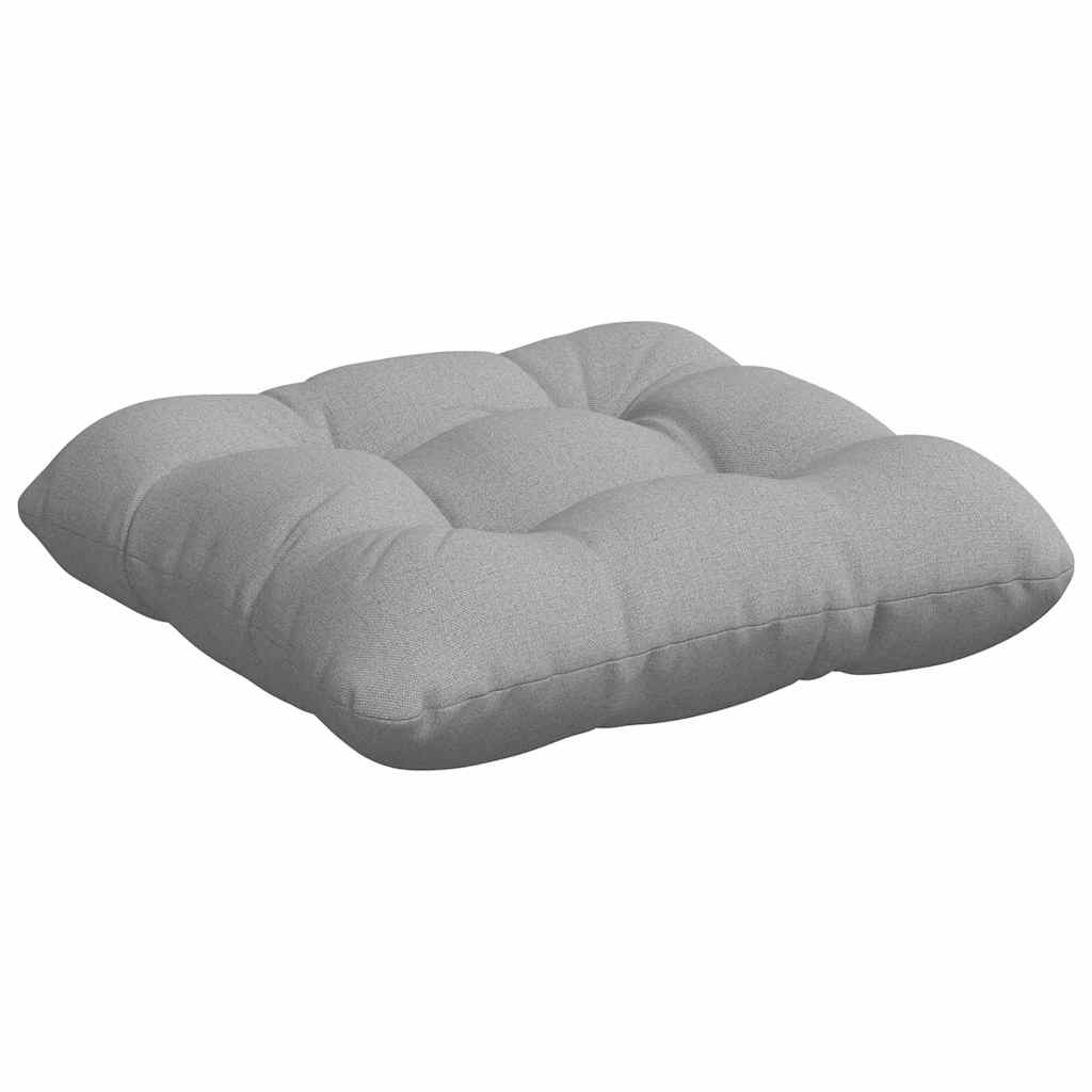 Jastučići za sjedenje 4 pcs Oblačnosiva 45 x 45 x 12 cm tkanina