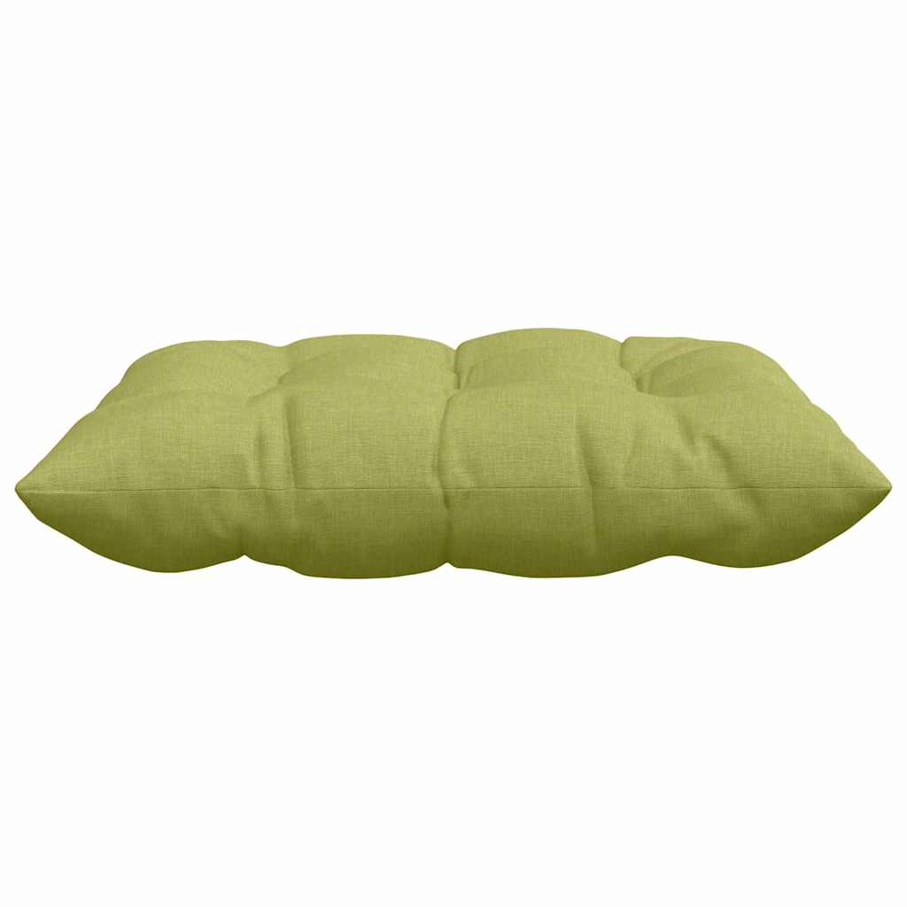 Jastučići za sjedenje 4 pcs Svijetlo zelena 40 x 40 x 6 cm