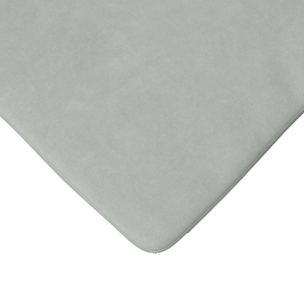 Jastučići za sjedenje 4 pcs Svijetlo siva 40 x 40 x 3 cm Baršun
